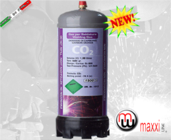 maxxiline co2 disposable bottles for welding